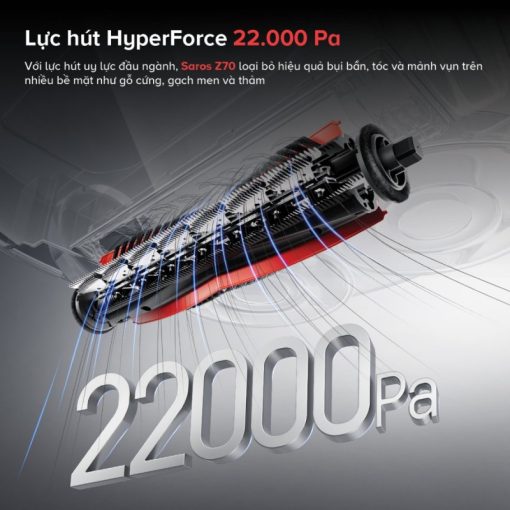 ROBOT HÚT BỤI LAU NHÀ ROBOROCK SAROS Z70 - 33