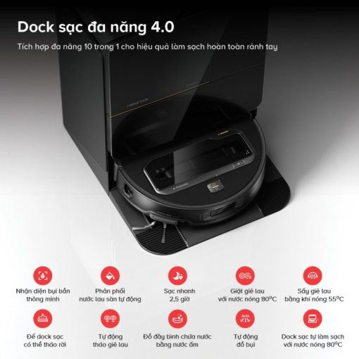 ROBOT HÚT BỤI LAU NHÀ ROBOROCK SAROS Z70 - 39