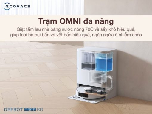 ROBOT HÚT BỤI LAU NHÀ ECOVACS DEEBOT T30S KR - 21