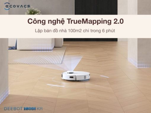 ROBOT HÚT BỤI LAU NHÀ ECOVACS DEEBOT T30S KR - 27