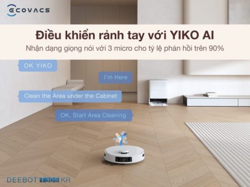 ROBOT HÚT BỤI LAU NHÀ ECOVACS DEEBOT T30S KR - 31