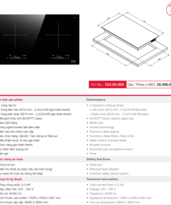 Bếp từ Hafele HC-I7326B 533.09.989 - 19