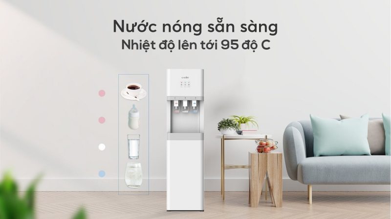 Cây nước nóng lạnh nguội Karofi HCV208 - 45 Cây nước nóng lạnh nguội Karofi HCV208