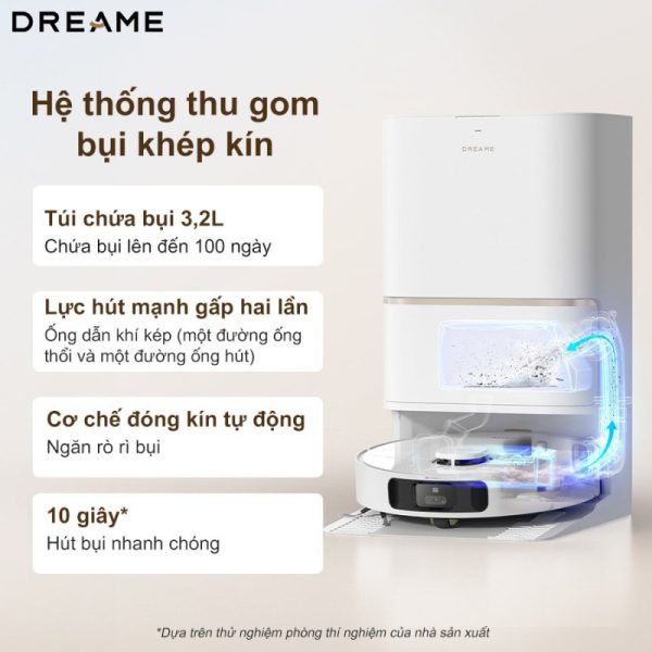 ROBOT HÚT BỤI LAU NHÀ DREAME L30S ULTRA - 29