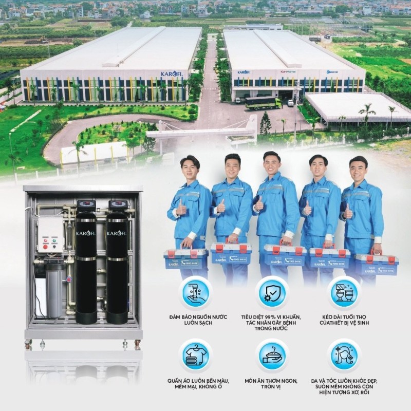 Hệ thống lọc tổng Karofi KTF-552 - 25 Hệ thống lọc tổng Karofi KTF-552
