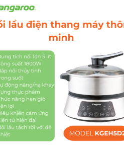 Lẩu điện thang máy Kangaroo KGEH5D2 - 20 Lẩu điện thang máy Kangaroo KGEH5D2 - 19