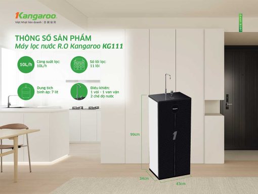 Máy lọc nước Hydrogen Kangaroo KG111 - 3