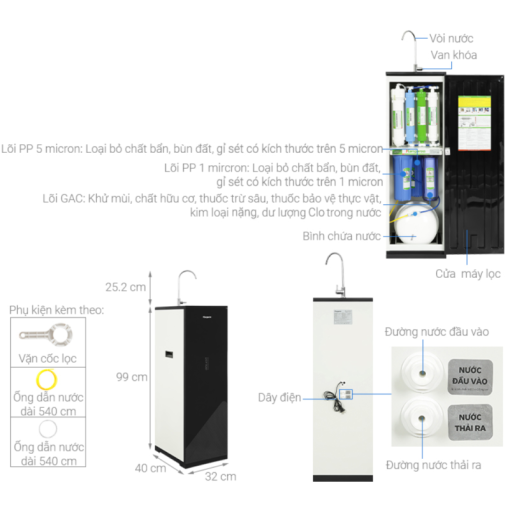 Máy lọc nước RO Kangaroo KG116I - 3