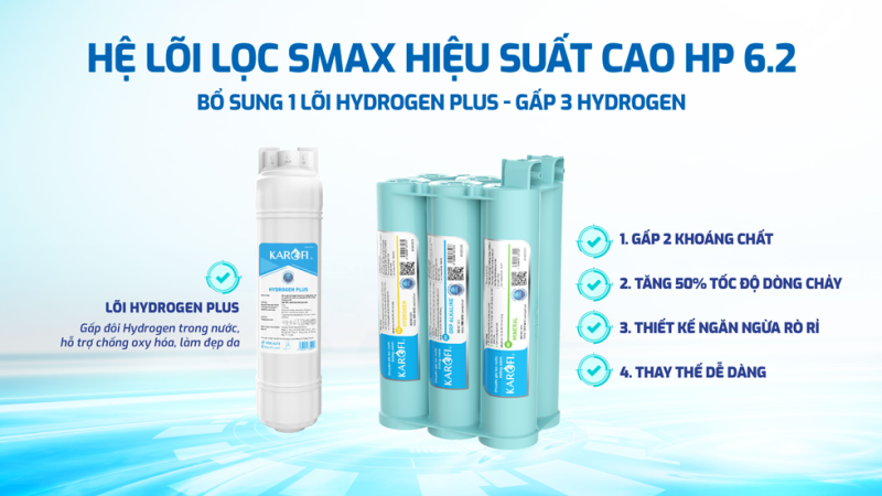 Máy lọc nước RO Karofi KAQ-D20 - 37 Máy lọc nước RO Karofi KAQ-D20