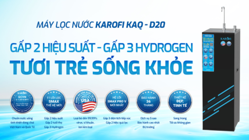 Máy lọc nước RO Karofi KAQ-D20 - 9