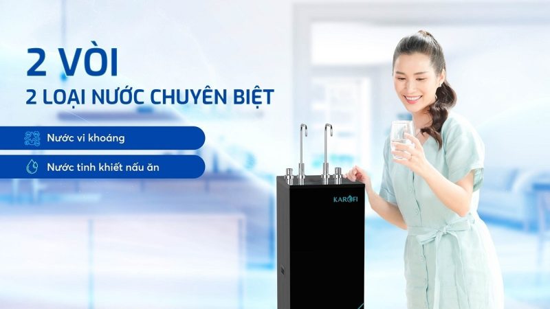 Máy lọc nước RO Karofi KAQ-F38 - 40 Máy lọc nước RO Karofi KAQ-F38