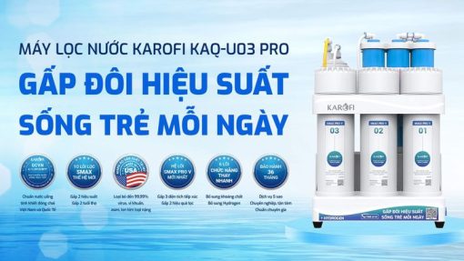 Máy lọc nước RO Karofi KAQ-U03 Pro - 9