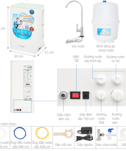 Máy lọc nước RO Karofi KAQ-U98 PRO - 22 Máy lọc nước RO Karofi KAQ-U98 PRO - 21