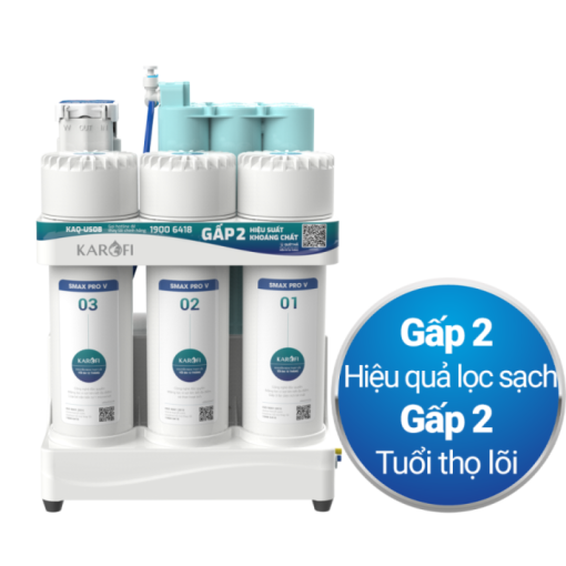 Máy lọc nước RO Karofi KAQ-US08 - 1
