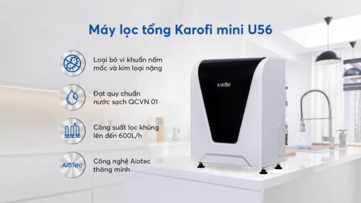 Máy lọc nước sinh hoạt Karofi KBQ-U56 - 3