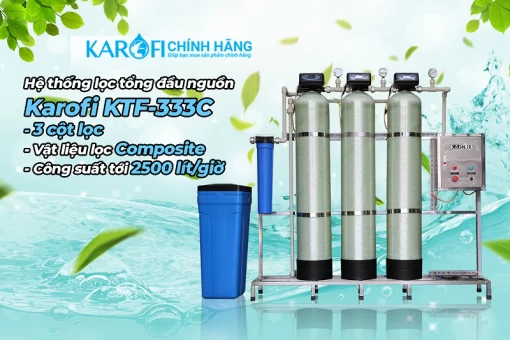 Máy lọc nước tổng đầu nguồn Karofi KTF-333C - 5
