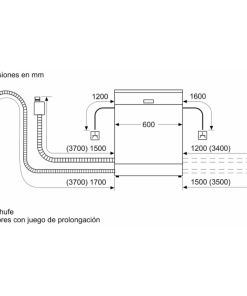 Máy rửa bát Bosch SMV6ZCX10E Serie 6 - 20 Máy rửa bát Bosch SMV6ZCX10E Serie 6 - 19