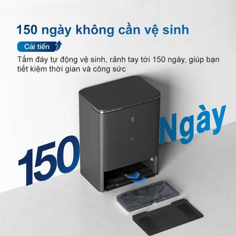 ROBOT HÚT BỤI LAU NHÀ ECOVACS DEEBOT X5 PRO OMNI - 119 ROBOT HÚT BỤI LAU NHÀ ECOVACS DEEBOT X5 PRO OMNI