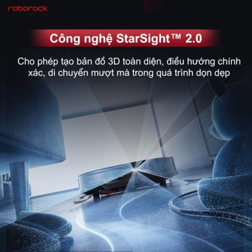 ROBOT HÚT BỤI LAU NHÀ ROBOROCK SAROS 10R - 15