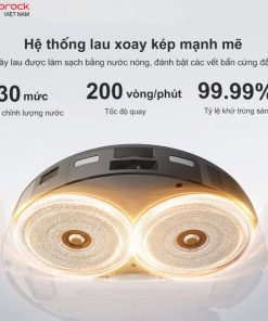 ROBOT HÚT BỤI LAU NHÀ ROBOROCK SAROS 10R - 75