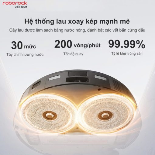 ROBOT HÚT BỤI LAU NHÀ ROBOROCK SAROS 10R - 27