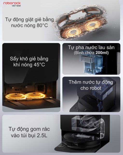 ROBOT HÚT BỤI LAU NHÀ ROBOROCK SAROS 10R - 37