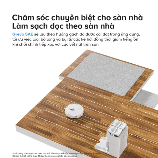 ROBOT HÚT BỤI LAU NHÀ ROBOROCK QREVO 5AE - 31