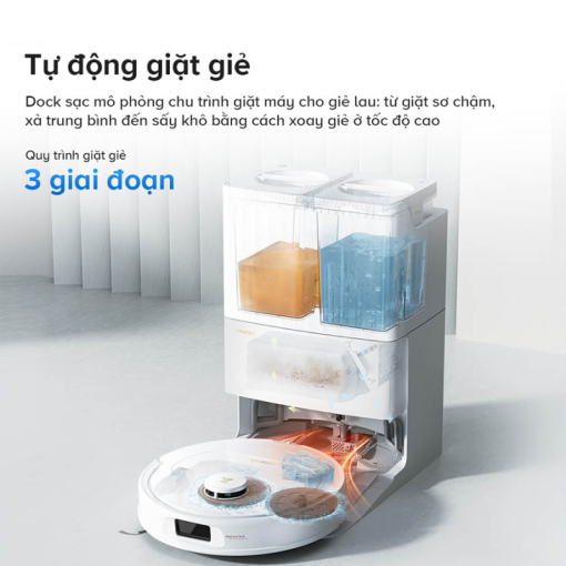 ROBOT HÚT BỤI LAU NHÀ ROBOROCK QREVO 5AE - 13