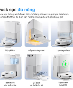 ROBOT HÚT BỤI LAU NHÀ ROBOROCK QREVO 5AE - 58 ROBOT HÚT BỤI LAU NHÀ ROBOROCK QREVO 5AE - 57