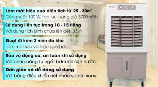 Quạt điều hoà Kangaroo KG50F62 - 11