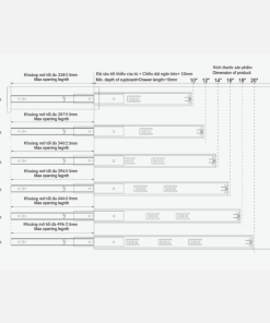 Ray bi giảm chấn GrandX XV.M500B - 8 Ray bi giảm chấn GrandX XV.M500B - 7