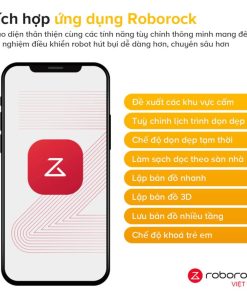 ROBOT HÚT BỤI LAU NHÀ ROBOROCK QR 798 - 69