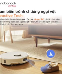 ROBOT HÚT BỤI LAU NHÀ ROBOROCK QREVO EDGE 5V1 - 62 ROBOT HÚT BỤI LAU NHÀ ROBOROCK QREVO EDGE 5V1 - 61