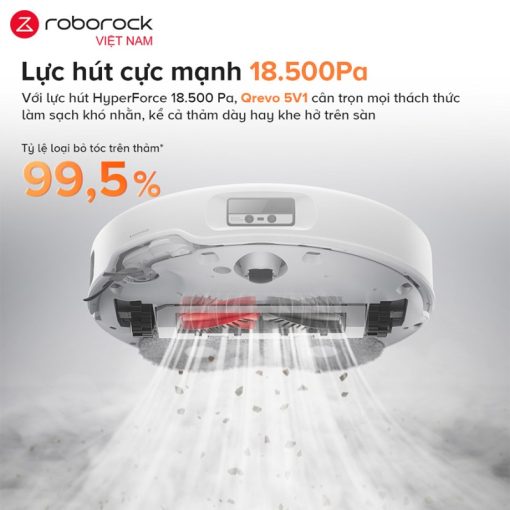 ROBOT HÚT BỤI LAU NHÀ ROBOROCK QREVO EDGE 5V1 - 9