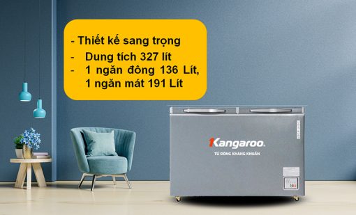 Tủ Đông Kangaroo KGFZ389NG2 - 7