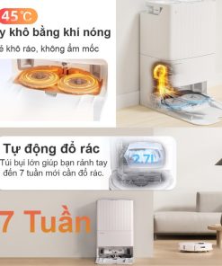 ROBOT HÚT BỤI LAU NHÀ ROBOROCK Q REVO - 45