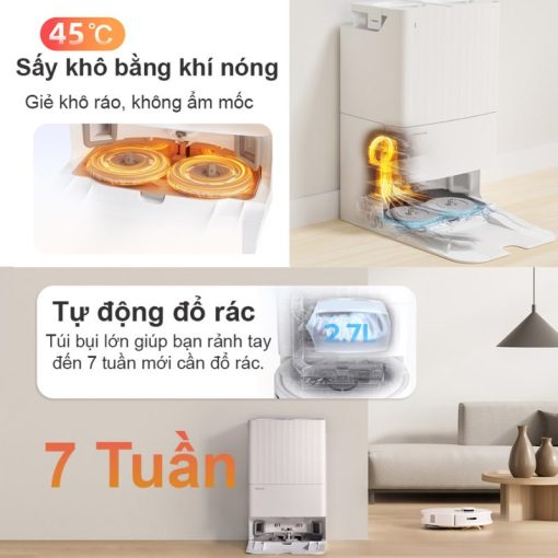 ROBOT HÚT BỤI LAU NHÀ ROBOROCK Q REVO - 9