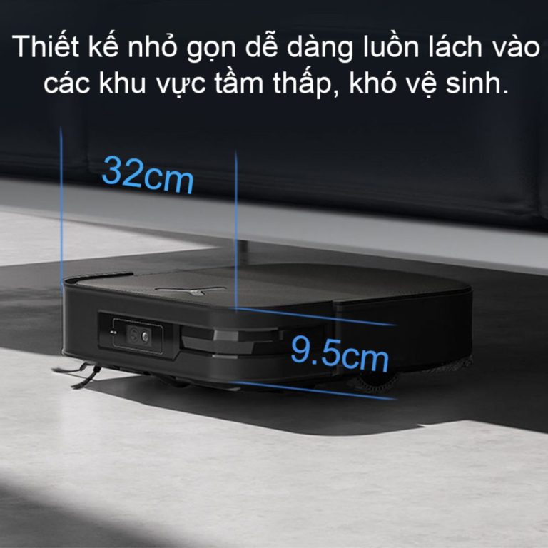 ROBOT HÚT BỤI LAU NHÀ ECOVACS DEEBOT X2 OMNI - 128 ROBOT HÚT BỤI LAU NHÀ ECOVACS DEEBOT X2 OMNI