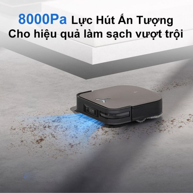 ROBOT HÚT BỤI LAU NHÀ ECOVACS DEEBOT X2 OMNI - 121 ROBOT HÚT BỤI LAU NHÀ ECOVACS DEEBOT X2 OMNI