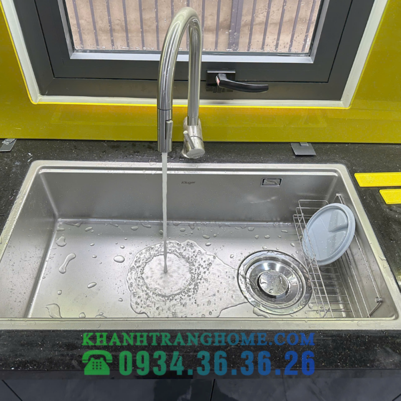 Chậu rửa bát KLUGER KY7545SL-S75 - 28
