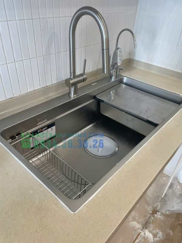 Chậu rửa bát KLUGER KF8850FS Plus - 10 Chậu rửa bát KLUGER KF8850FS Plus - 9
