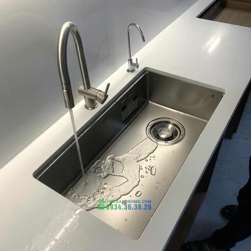 Chậu rửa bát KLUGER KY7545SL-S75 - 36 Chậu rửa bát KLUGER KY7545SL-S75 - 35