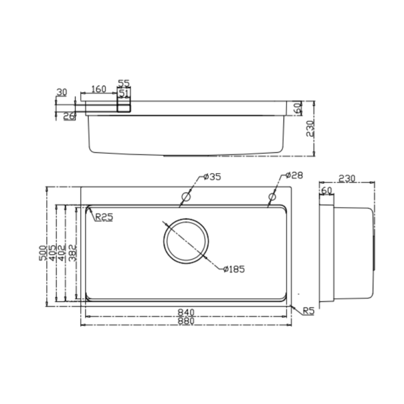 Chậu rửa bát KLUGER KF8850FS Plus - 42 Chậu rửa bát KLUGER KF8850FS Plus