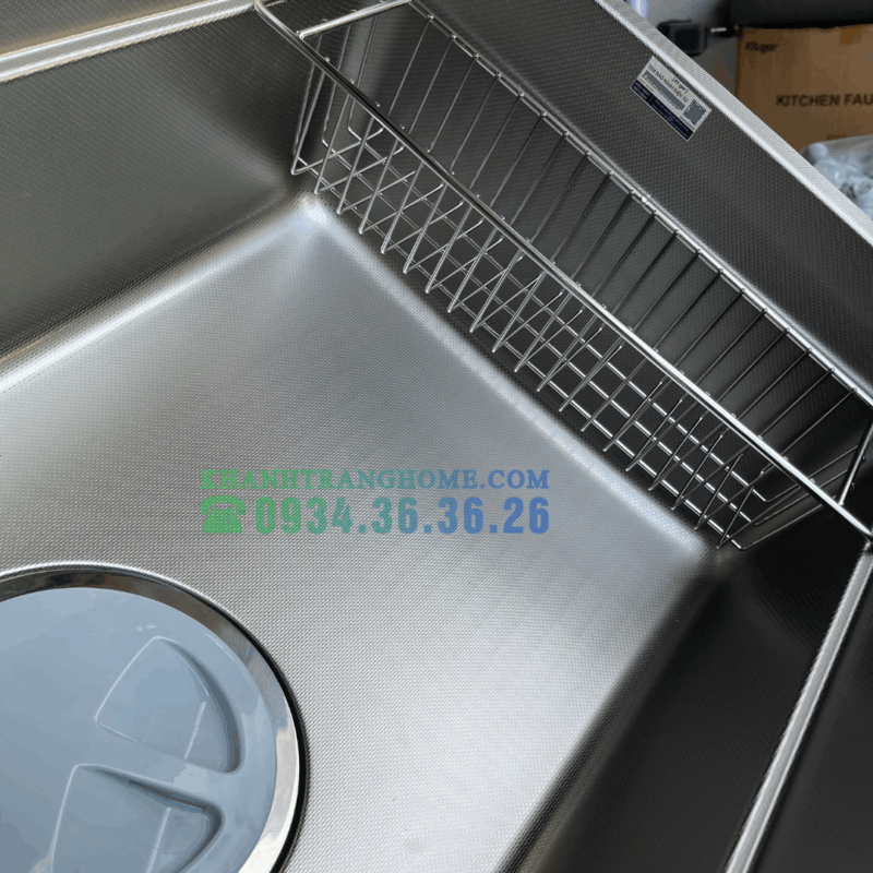 Chậu rửa bát KLUGER KU7844FS Plus - 62 Chậu rửa bát KLUGER KG7644FS