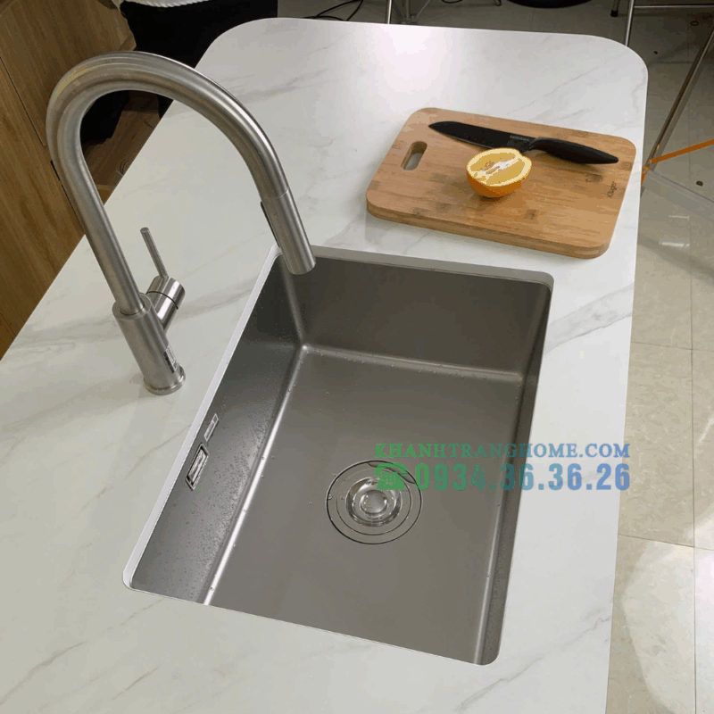 Chậu rửa bát KLUGER KU6045FS - 22 Chậu rửa bát KLUGER KU6045FS