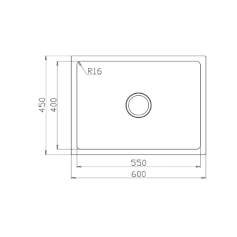 Chậu rửa bát KLUGER KU6045FS - 2 Chậu rửa bát KLUGER KU6045FS