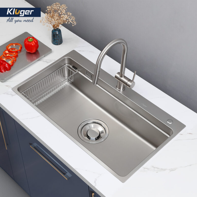 Chậu rửa bát KLUGER KF8850FS Basic - 31 Chậu rửa bát KLUGER KF8850FS Basic