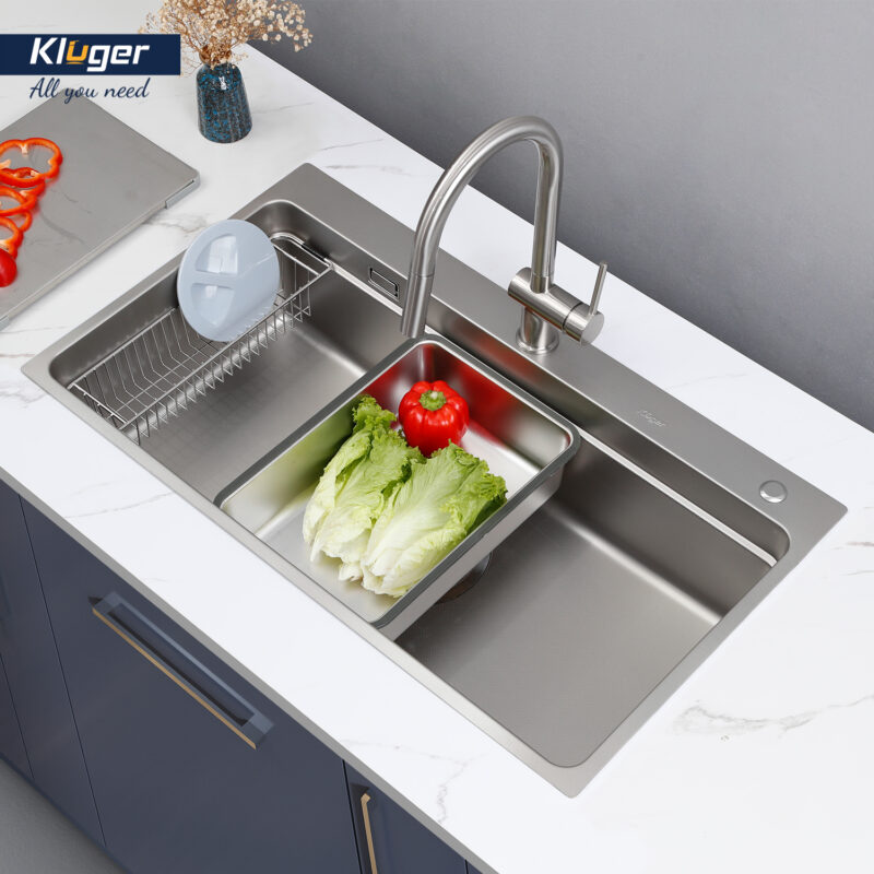 Chậu rửa bát KLUGER KF8850FS Plus - 9 Chậu rửa bát KLUGER KF8850FS Plus - 8