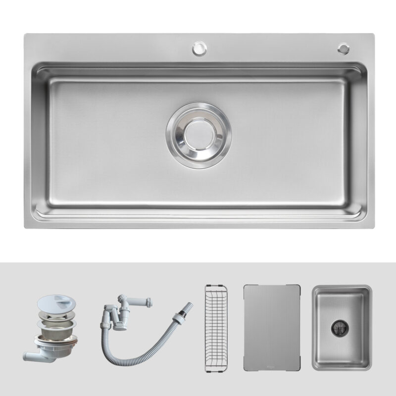 Chậu rửa bát KLUGER KF8850FS Plus - 3 Chậu rửa bát KLUGER KF8850FS Plus