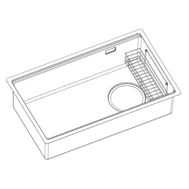 Chậu rửa bát KLUGER KY7545SL-S75 - 30 Chậu rửa bát KLUGER KY7545SL-S75